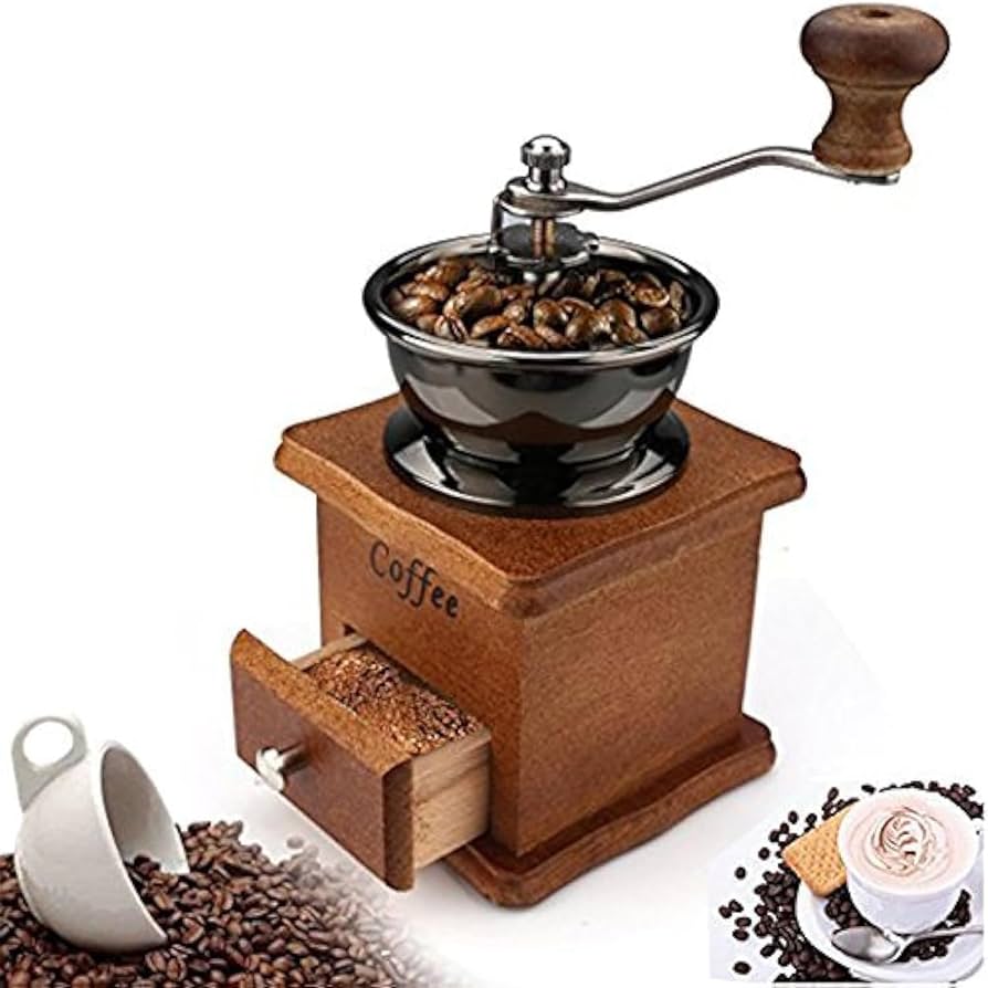 Amazon | Coffee Mill Grinder - Manual Coffee Grinder with
